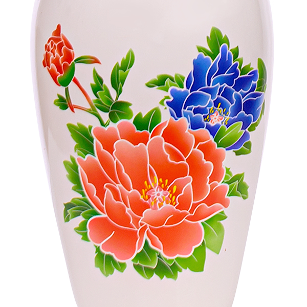 Asiatische Orchideen mit Vase