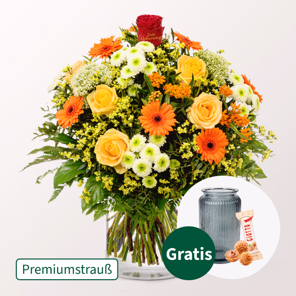 Premiumstrauß „Zum Geburtstag“