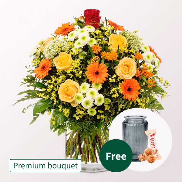 Premium Bouquet „Zum Geburtstag“