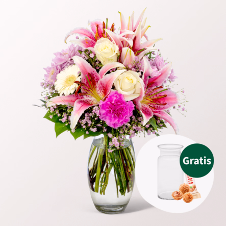 Blumenstrauß Glücksmoment
