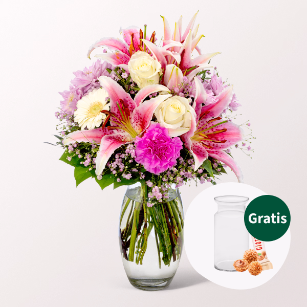 Blumenstrauß Glücksmoment