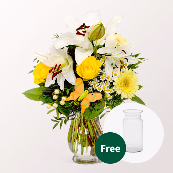 Flower Bouquet Sonnengelb