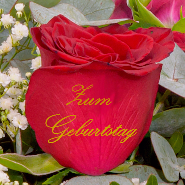 Blumenstrauß „Zum Geburtstag“