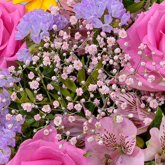 Flower Bouquet Farbentanz
